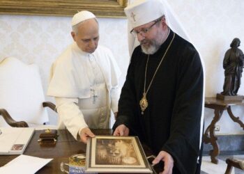 Глава УГКЦ Святослав Шевчук зустрівся з Папою і запросив його в Україну (ВІДЕО)