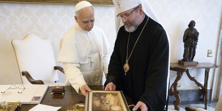 Глава УГКЦ Святослав Шевчук зустрівся з Папою і запросив його в Україну (ВІДЕО)