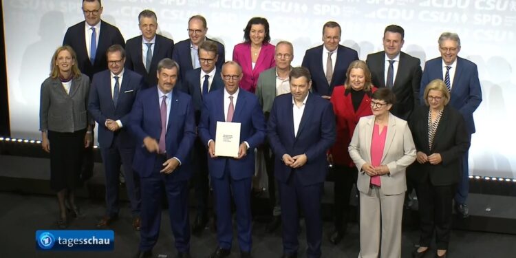 “Відповідальність за Німеччину” – лідери ХДС/ХСС та СДПН підписали коаліційну угоду і у вівторок хочуть обрати Мерца канцлером