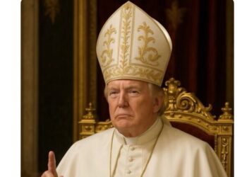 Білий дім опублікував зображення Трампа в образі Папи (ФОТО)