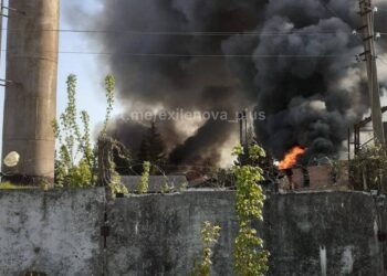 На Брянщині після атаки дронів горить завод “Стріла” – виробляє військову електроніку (ФОТО, ВІДЕО)