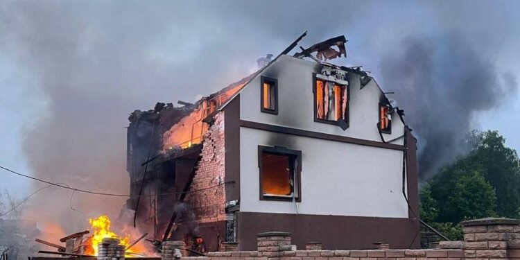 На Київщині внаслідок нічної атаки загинуло 3 людини (ФОТО)