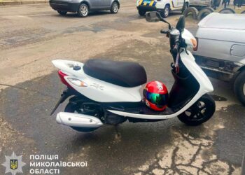 У Первомайську на Миколаївщині в ДТП травмувався 14-річний мопедист (ФОТО)
