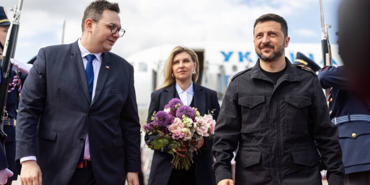 Зеленський сьогодні у Чехії. Програма візиту (ФОТО)