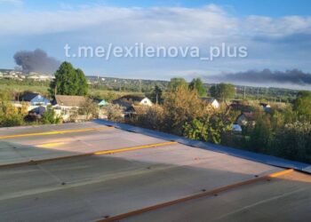 У РФ після атаки дронів горять два заводи в Саранську (ФОТО, ВІДЕО)