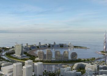 В Азербайджані побудують вежу-хмарочос на штучних островах – проєкт вже є (ФОТО)