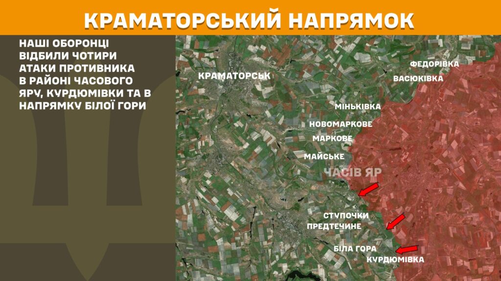 За добу на фронті – 200 боїв, тільки на двох напрямках було затишшя (КАРТИ) 9 За добу на фронті – 200 боїв, тільки на двох напрямках було затишшя (КАРТИ) 8
