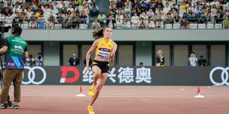 Ярослава Магучіх перемогла на другому етапі Діамантової ліги-2025 у Шанхаї (ФОТО)