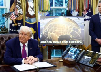 Трамп затвердив проєкт “Золотого куполу” – це протиракетний щит вартістю $175 млрд