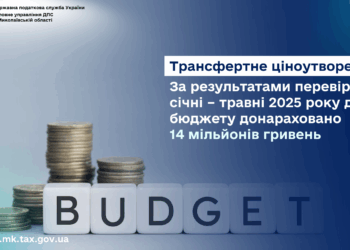 Трансфертне ціноутворення: за результатами перевірок у січні–травні 2025 року на Миколаївщині до бюджету донараховано 14 млн.грн.
