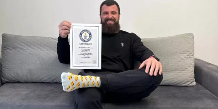 Український стронгмен Павло Кордіяка увійшов до Книги рекордів Гіннеса (ФОТО)