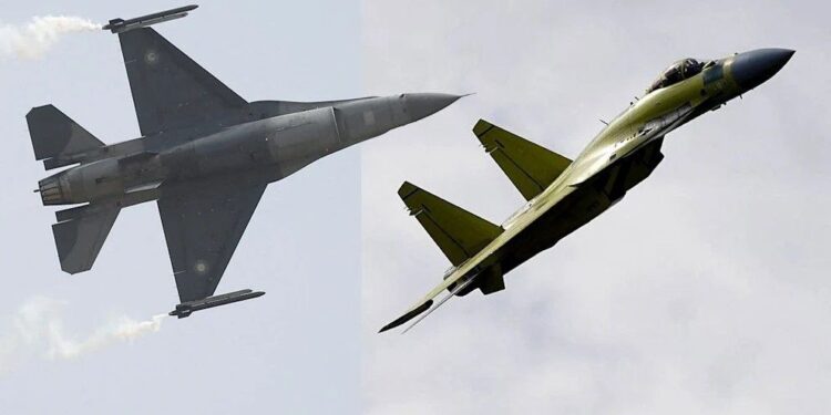 У збитті російського Су-35 брали участь українські F-16 і Saab