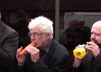 Лондонський овочевий оркестр грає Моцарта на моркві, перці та кабачках (ВІДЕО)