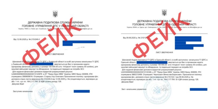 Руслан Кравченко попереджає – шахраї розсилають фейкові листи від ДПС нібито для залучення коштів на ЗСУ