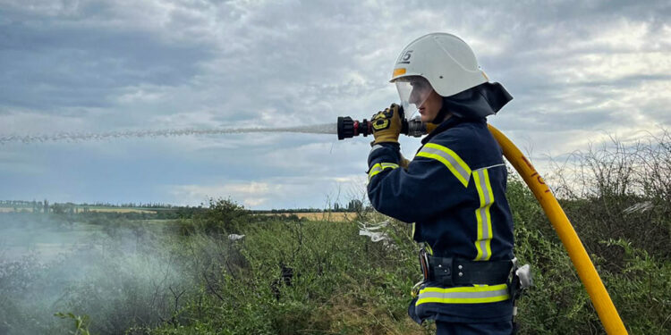 Навіть дощ, на жаль, не завадив – за добу на Миколаївщині приборкали 4 пожежі на відкритих територіях