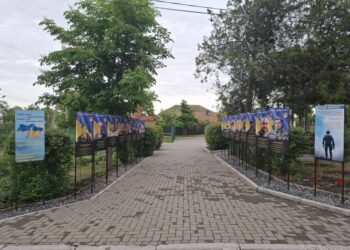 У гімназії №16 Миколаєва відкрили Алею пам’яті випускників, загиблих у російсько-українській війні (ФОТО)
