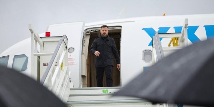 Зеленський прибув до Британії і   знову зустрінеться з королем Чарльзом – вже вчетверте