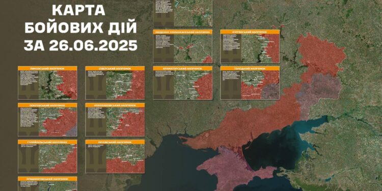 За добу на фронті – 187 боїв, тільки на двох напрямках було затишшя (КАРТИ)