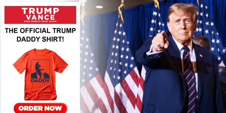 У Трампа вже продають футболки “Татусь”. Рютте авторський відсоток отримає? (ФОТО)