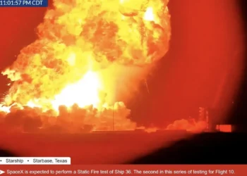 Starship від SpaceX Маска вибухнула на випробувальному майданчику (ВIДЕО)