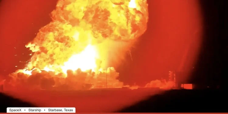 Starship від SpaceX Маска вибухнула на випробувальному майданчику (ВIДЕО)