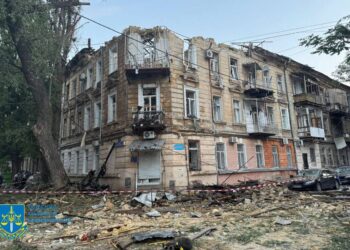 Двоє загиблих та 9 постраждалих внаслідок ворожої атаки БпЛА по Одесі (ФОТО)