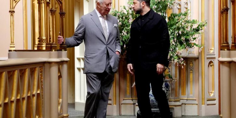 Зеленський в Британії вже зустрівся з королем Чарльзом (ФОТО, ВІДЕО)