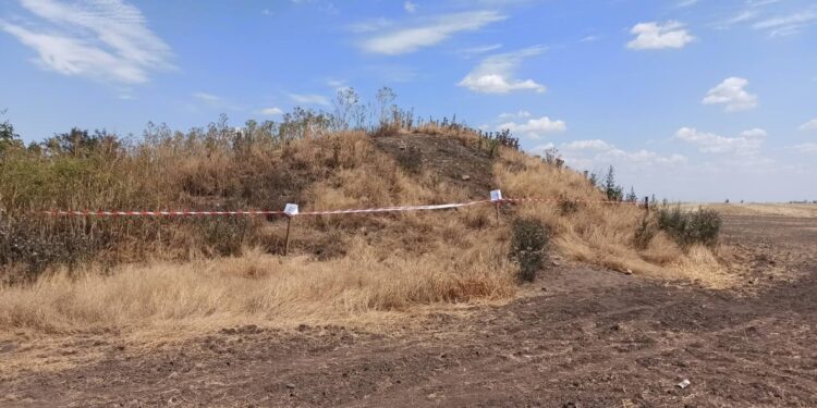 Фахівці ДЕІ перевірили умови зберігання непридатних пестицидів на Миколаївщині – з них насипали курган (ФОТО)