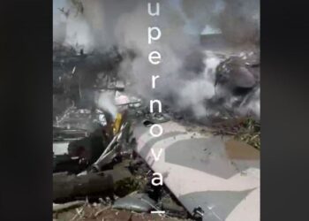 У Казані новітній російський дрон впав на будинок. Шукають винних (ВІДЕО)