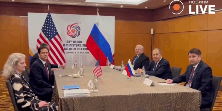 Завершилася зустріч Лаврова і Рубіо