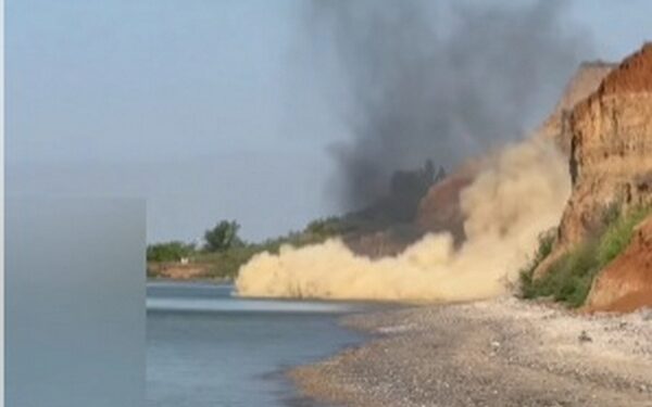 На узбережжі Коблеве дика тварина підірвалась на міні – миколаївські тероборонівці знешкодили ще кілька ВНП (ВІДЕО)