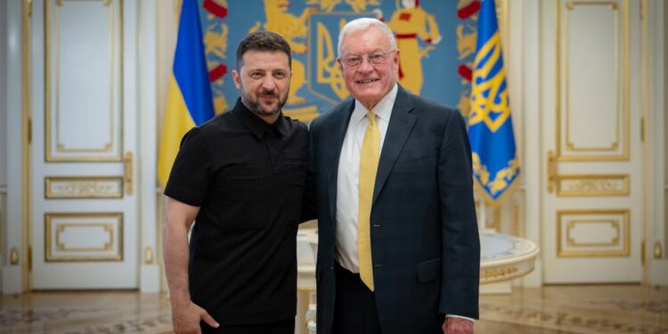 Зеленський зустрівся з Келлогом (ФОТО, ВІДЕО)