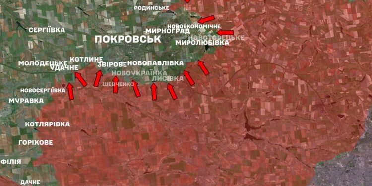 Зі 176 боїв на фронті за минулу добу 57 було на Покровському напрямку – Генштаб