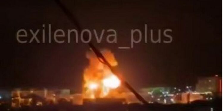 Вночі дрони успішно атакували нафтобазу в Сочі (ВІДЕО)