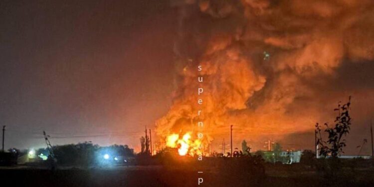 У Волгоградській області дрони атакували ж-д підстанцію (ВІДЕО)