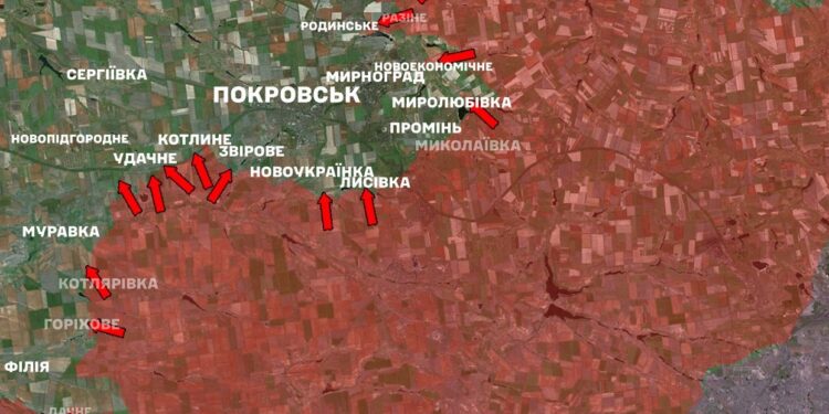 За добу на Покровському напрямку ЗСУ відбили 63 атаки ворога – Генштаб