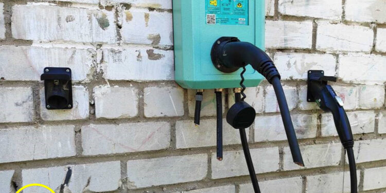У Миколаєві знов фіксуються випадки вандалізму на зарядних станціях електромобілів