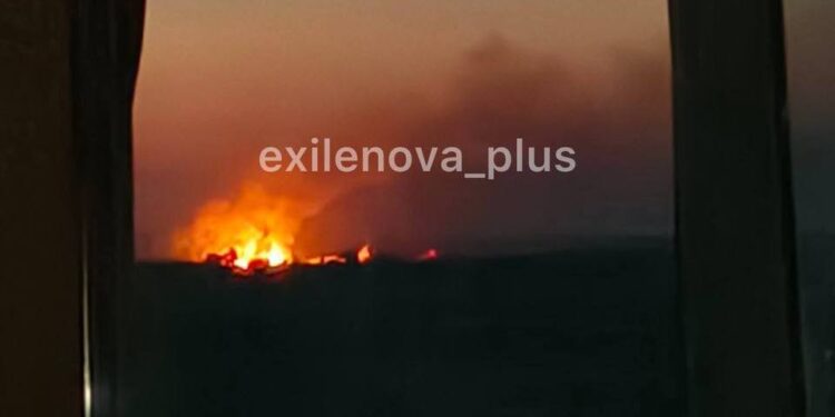 Вночі атакований військовий аеродром у Борисоглєбську (ВІДЕО)