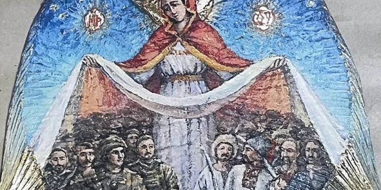  У Дніпрі представили унікальну ікону, написану на сушеній рибі (ФОТО)