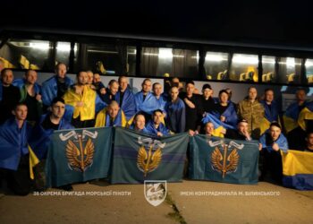 В результаті вчорашнього обміну полоненими додому повернулися морпіхи 36 бригади (ФОТО, ВІДЕО)