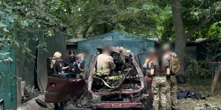 В Одесі затримали молодика із Запорожжя, який заклав вибухівку у авто військового (ФОТО, ВІДЕО)