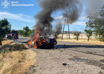 На Миколаївщині знову після ДТП загорілись автомобілі (ФОТО)