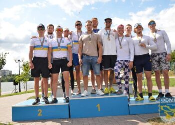 Спортсмени Миколаївської області вибороли 20 медалей на чемпіонаті України з веслування на байдарках і каное (ФОТО)