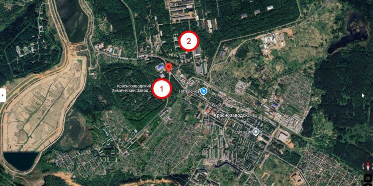 Дрони атакували Краснозаводськ у Підмосков’ї. Ймовірно – хімзавод (ВІДЕО)