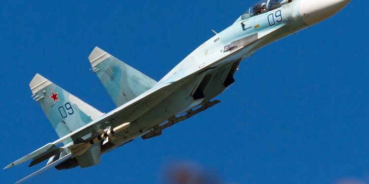 У РФ розбився Су-27