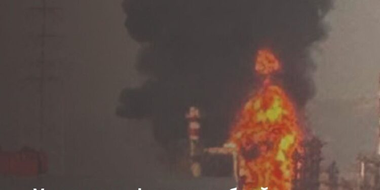 Генштаб ЗСУ підтвердив ураження Афіпського НПЗ в Краснодарському краї рф