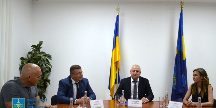 Прокурор Миколаївської області Ігор Домущей представив новопризначених керівників окружних прокуратур (ФОТО)