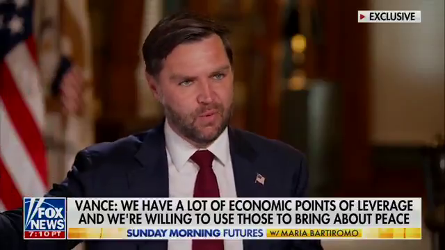 Венс заявив, що США не будуть фінансувати війну в Україні, і що умови миру нікого не зроблять щасливим (ВІДЕО)