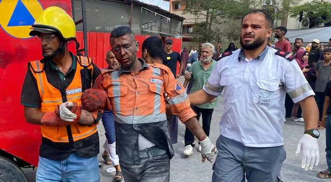 Ізраїль атакував лікарню в Газі – загинуло 20 людей, серед них 5 журналістів (ВІДЕО)