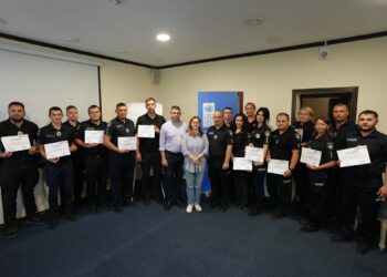 Правоохоронці Миколаївщини вдосконалюють навички опитування дітей за методикою «зелена кімната» (ФОТО)